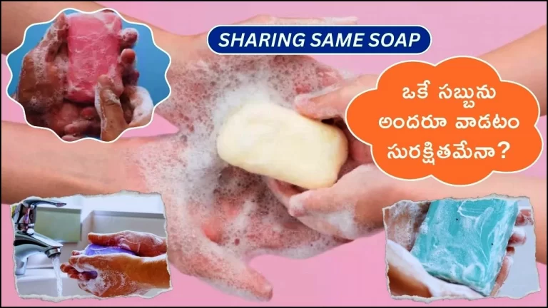 Is sharing same soap with your entire family safe in telugu
