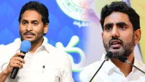 Nara Lokesh Strong Counter to Ys Jagan mohan Reddy
